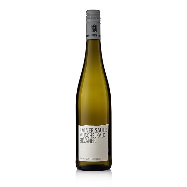 Rainer Sauer - 2023er Silvaner Muschelkalk trocken 12 % vol. R. Sauer BIO