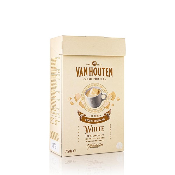 Van Houten - Van Houten Ground White Chocolate Trinkschokoladen Pulver