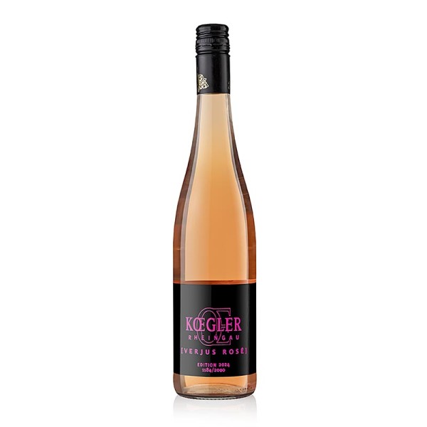 Weingut Koegler - Rosé Verjus (Essig) aus dem Rheingau Weingut-Koegler