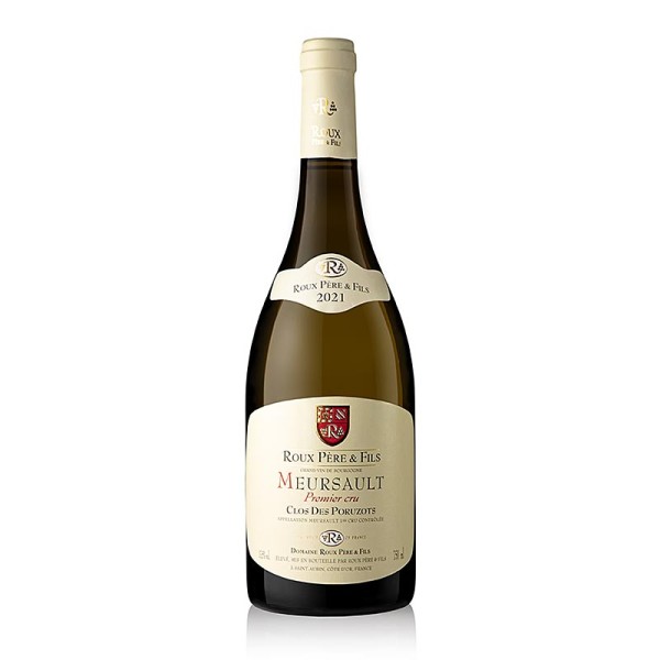 Roux Pere & Fils - 2021er Meursault 1. Cru Clos des Poruzots trocken 13.5 % vol. Roux