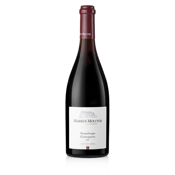 M. Molitor - 2019er Brauneberger Klostergarten Pinot Noir** trocken 13.5% vol. Molitor