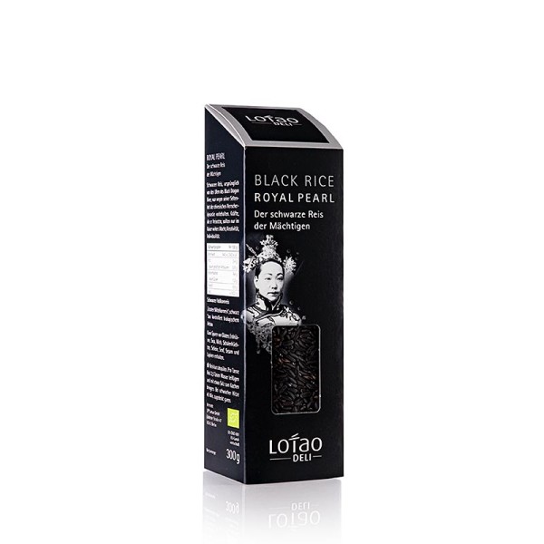 Lotao - Lotao - Royal Pearl Black schwarzer Reis Italien BIO