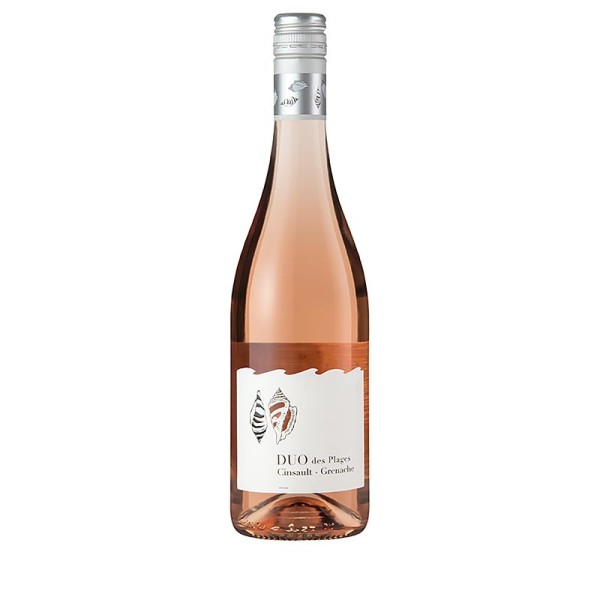 Réunis Cébazan - 2023er Duo des Plages Cinsault Grenache Roséwein trocken 12.5% vol. Réunis Cébaz